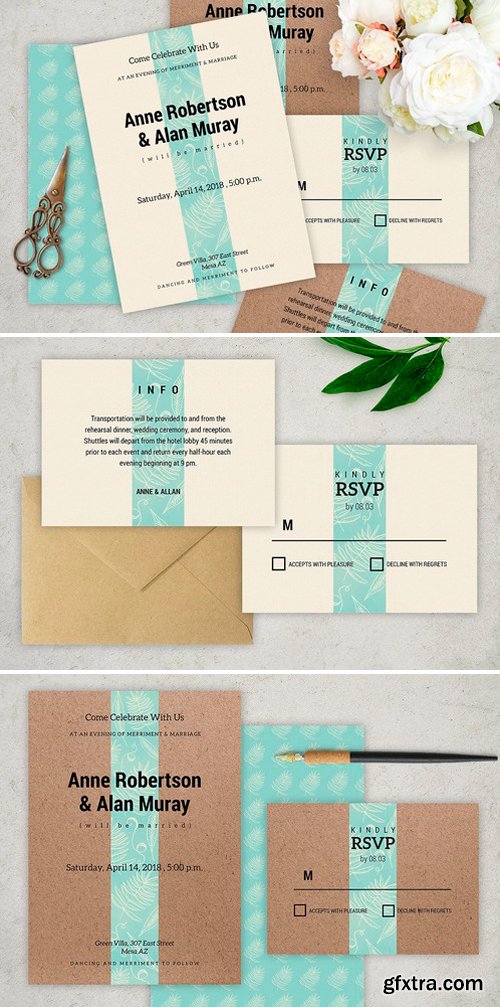 CM - Simply Wedding Invitation 835099