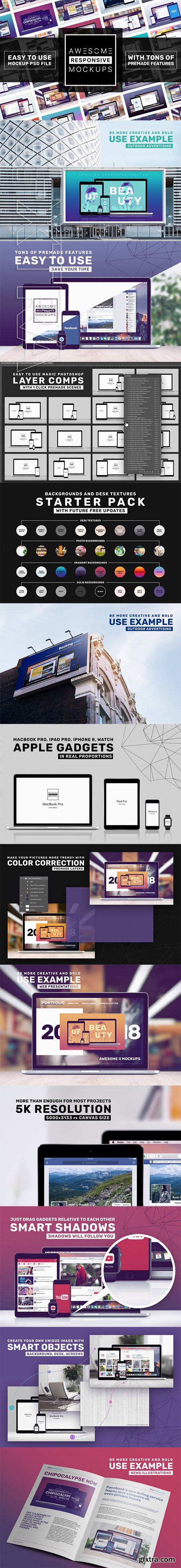 Awesome Responsive Mockups