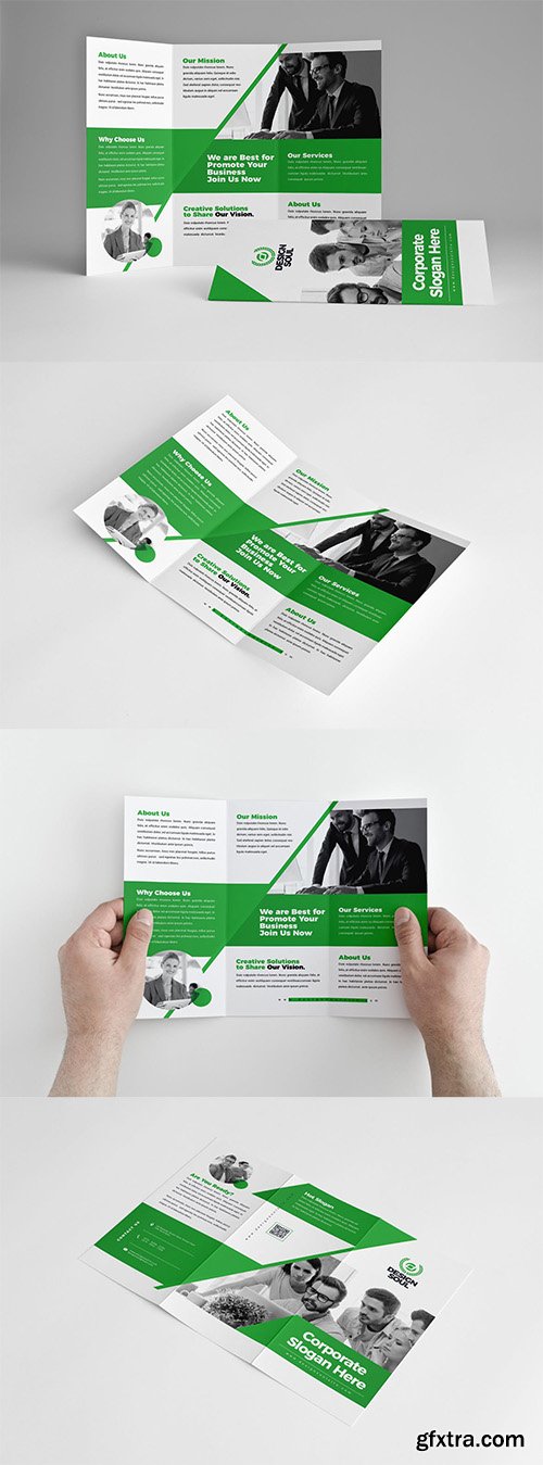 Green Trifold Brochure