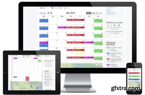 DPCalendar Pro v6.3.7 - Responsive Joomla Calendar and Event Manager