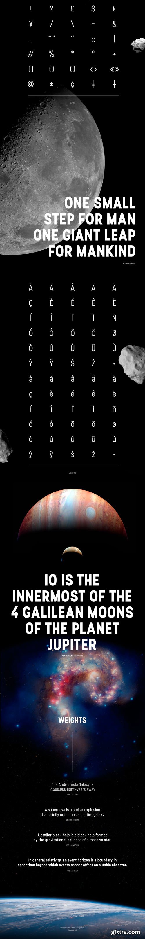 Stellar Sans Font Family