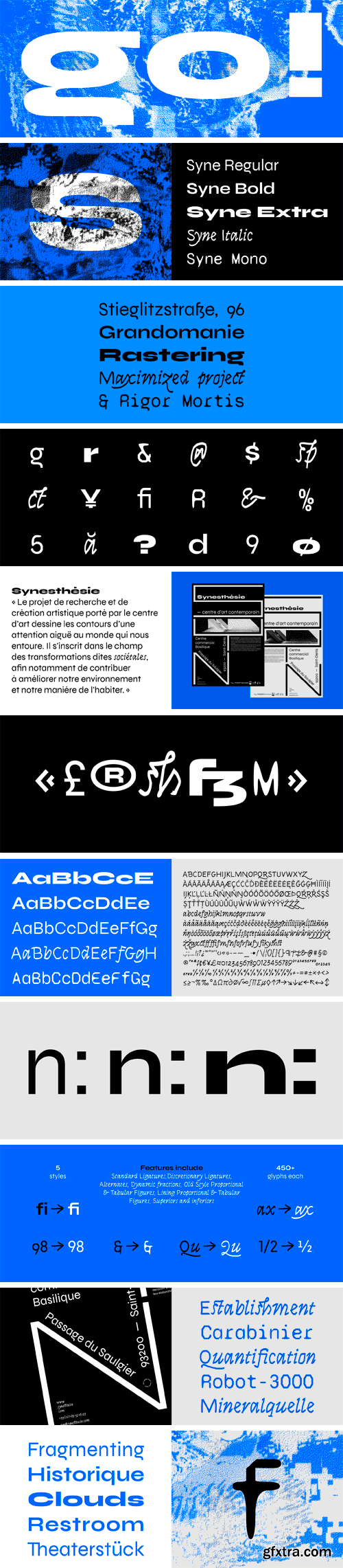 Syne Font Family