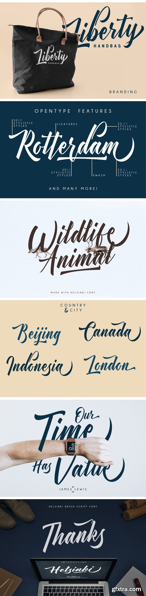 Fontbundles - Helsinki - Handlettering Script Font + Bonus 94799