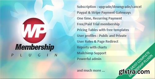 CodeCanyon - WP Membership v1.3.9 - 10066554