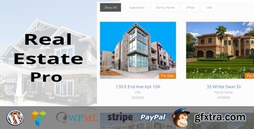 CodeCanyon - Real Estate Pro v1.3.9 - WordPress Plugin - 13245602