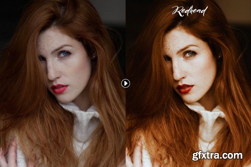 Redhead Photoshop Action