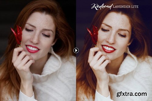 Redhead Photoshop Action