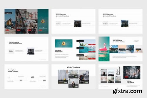 Sugara Travel Guides Keynote Template