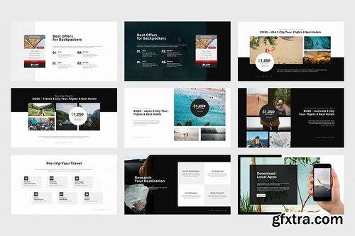 Sugara Travel Guides Keynote Template