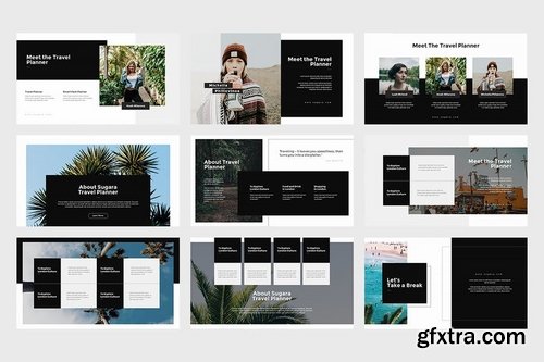 Sugara Travel Guides Keynote Template