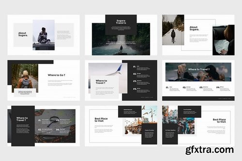 Sugara Travel Guides Keynote Template