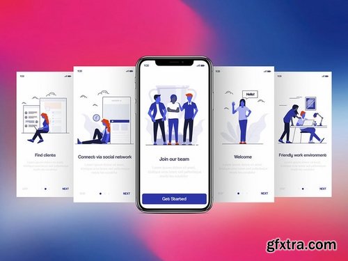 15 Onboarding Screens templates for App