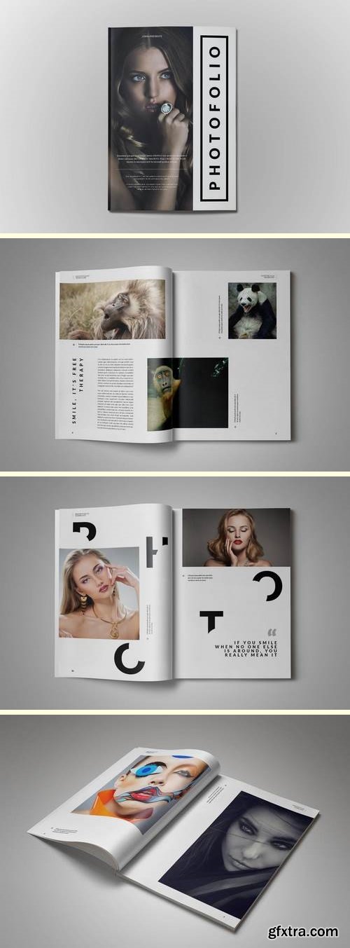 CM - A4 Photofolio template 217046