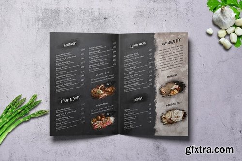 There\'s no Hell Bifold A4 & US Letter Menu