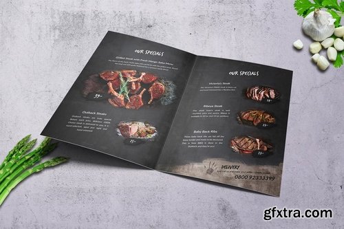 There\'s no Hell Bifold A4 & US Letter Menu