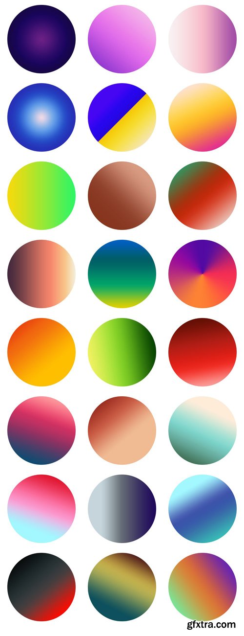 24 Gradients For Photoshop
