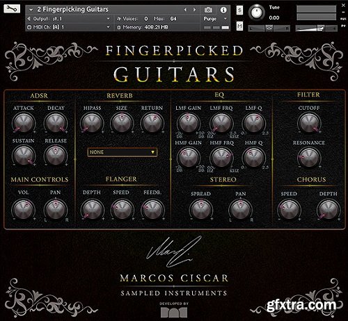 Marcos Ciscar Fingerpicked Guitars KONTAKT