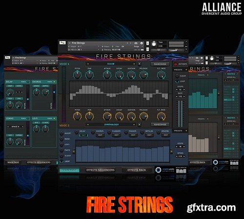 DAG Alliance Fire Strings KONTAKT-SYNTHiC4TE