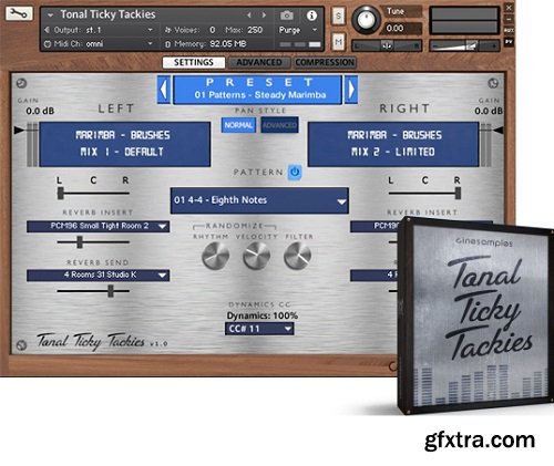 Cinesamples Tonal Ticky Tackies KONTAKT