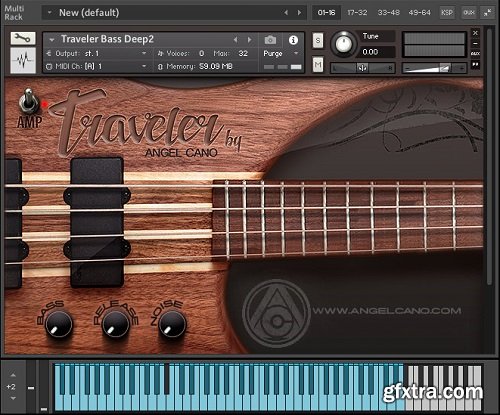 Angel Cano Traveler Bass v1.12 KONTAKT