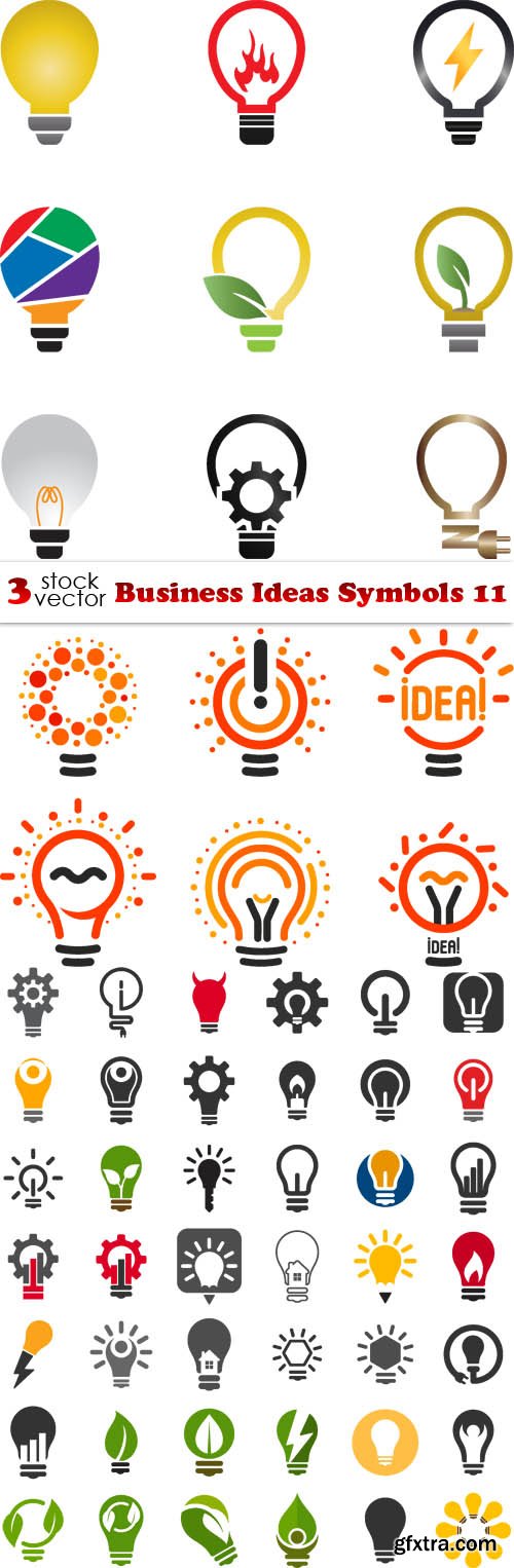 Vectors - Business Ideas Symbols 11