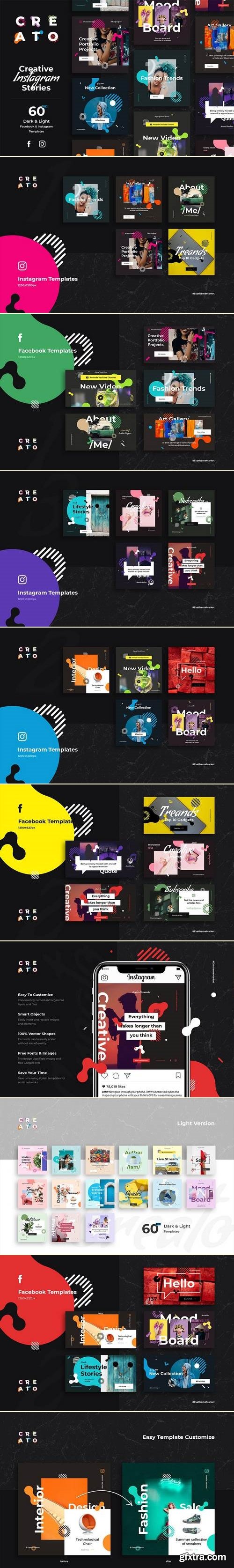 Creato Social Media Templates