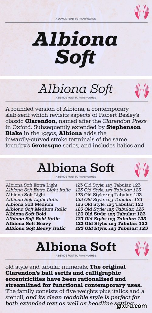 Albiona Soft Font Family