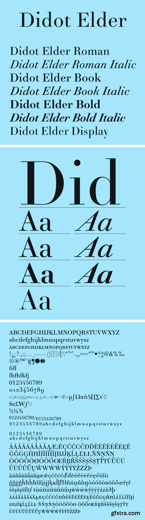 Didot Elder Font Family