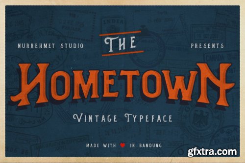 Hometown Font