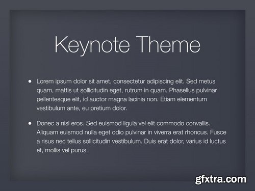 Look Up Keynote Template