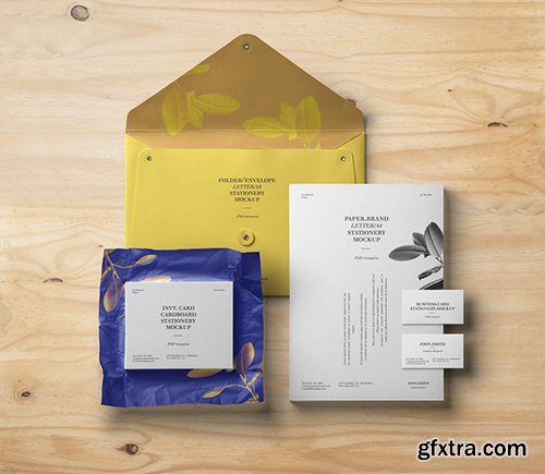 Stationery Branding Mockup Vol 31