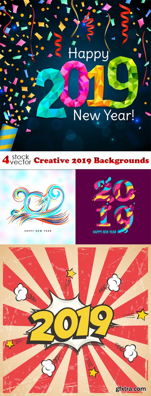 Vectors - Creative 2019 Backgrounds