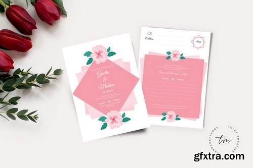 Wedding Invitation and RSVP Cards