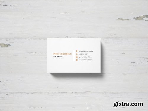 85x55 Business Card Mockup