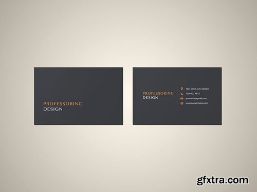 85x55 Business Card Mockup