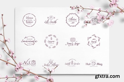 CM - Wonderland Fonts Pack & Branding Kit 2614377