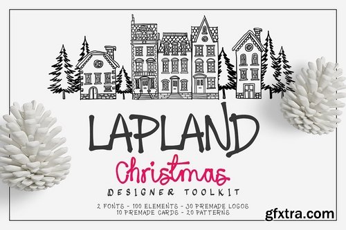 CM - Wonderland Fonts Pack & Branding Kit 2614377