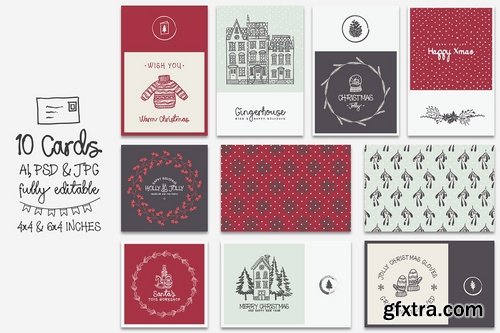 CM - Wonderland Fonts Pack & Branding Kit 2614377