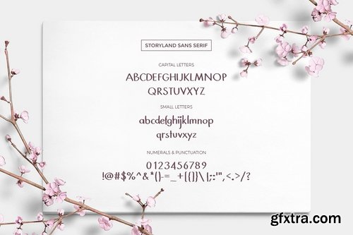 CM - Wonderland Fonts Pack & Branding Kit 2614377