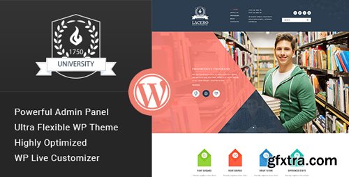 ThemeForest - Lacero v1.3 - Education & University WordPress Theme - 15671099