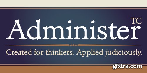 Administer Family - 8 Fonts