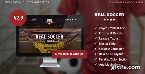 ThemeForest - Real Soccer v2.20 - Sport Clubs Responsive WP Theme - 8888574