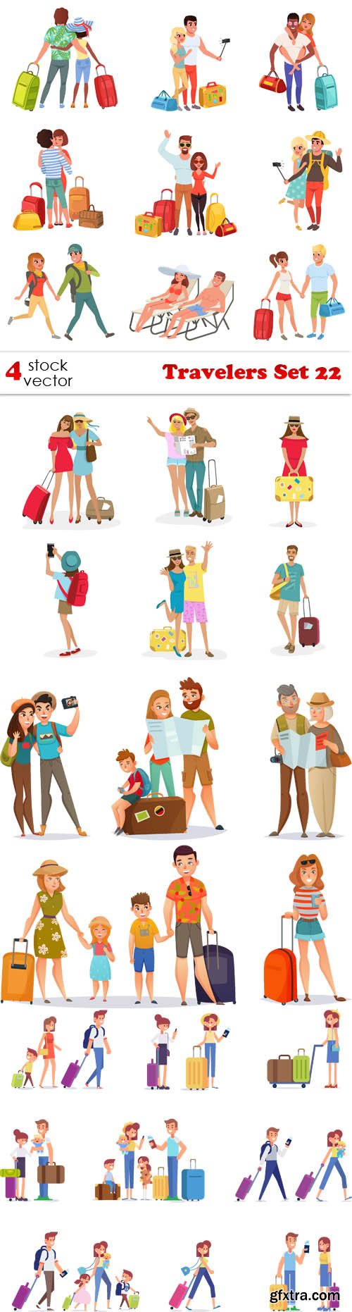 Vectors - Travelers Set 22