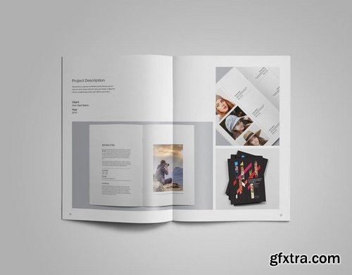 InDesign Portfolio Templete