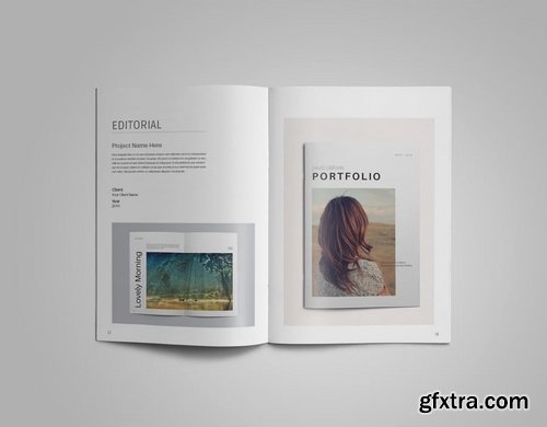 InDesign Portfolio Templete