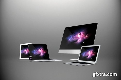 Multi Devices Website Mockups