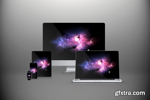 Multi Devices Website Mockups