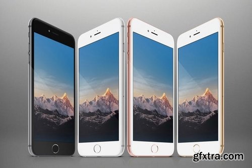 Responsive Phones Mockups Pack