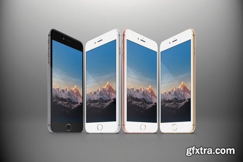 Responsive Phones Mockups Pack