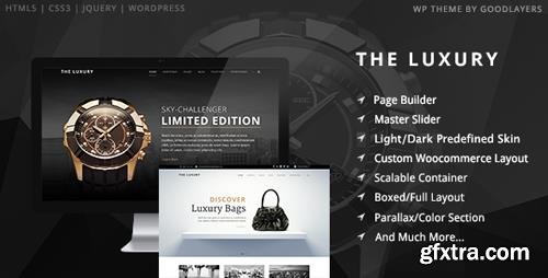 ThemeForest - The Luxury v1.10 - Dark/Light Responsive WordPress Theme - 9210438